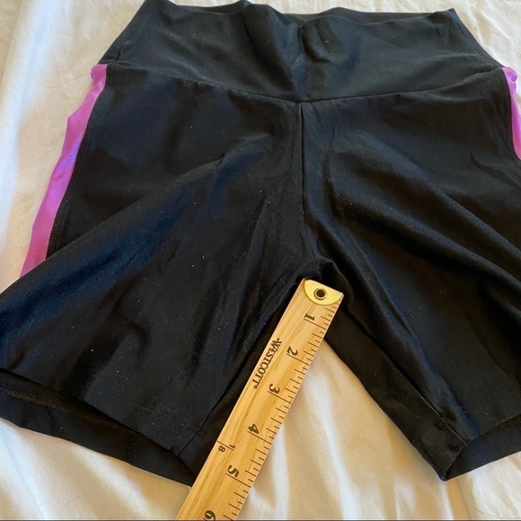 Booty by Brabants Curvy Shorts Black Purple OS CURVY - Picture 7 of 9